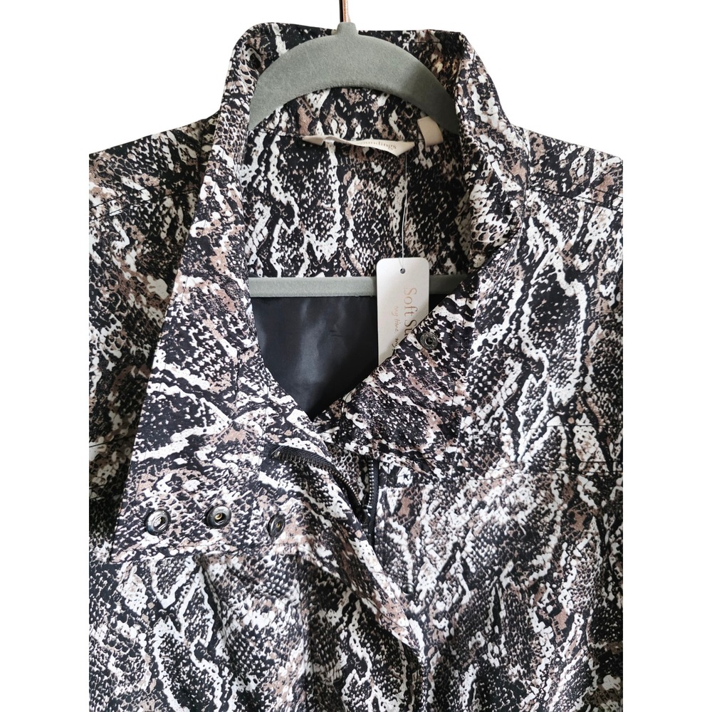 Soft Surroundings Viper Python Print Jacket VTG W… - image 3